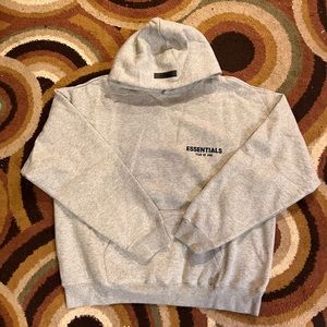 Dark Oatmeal Essentials Hoodie
